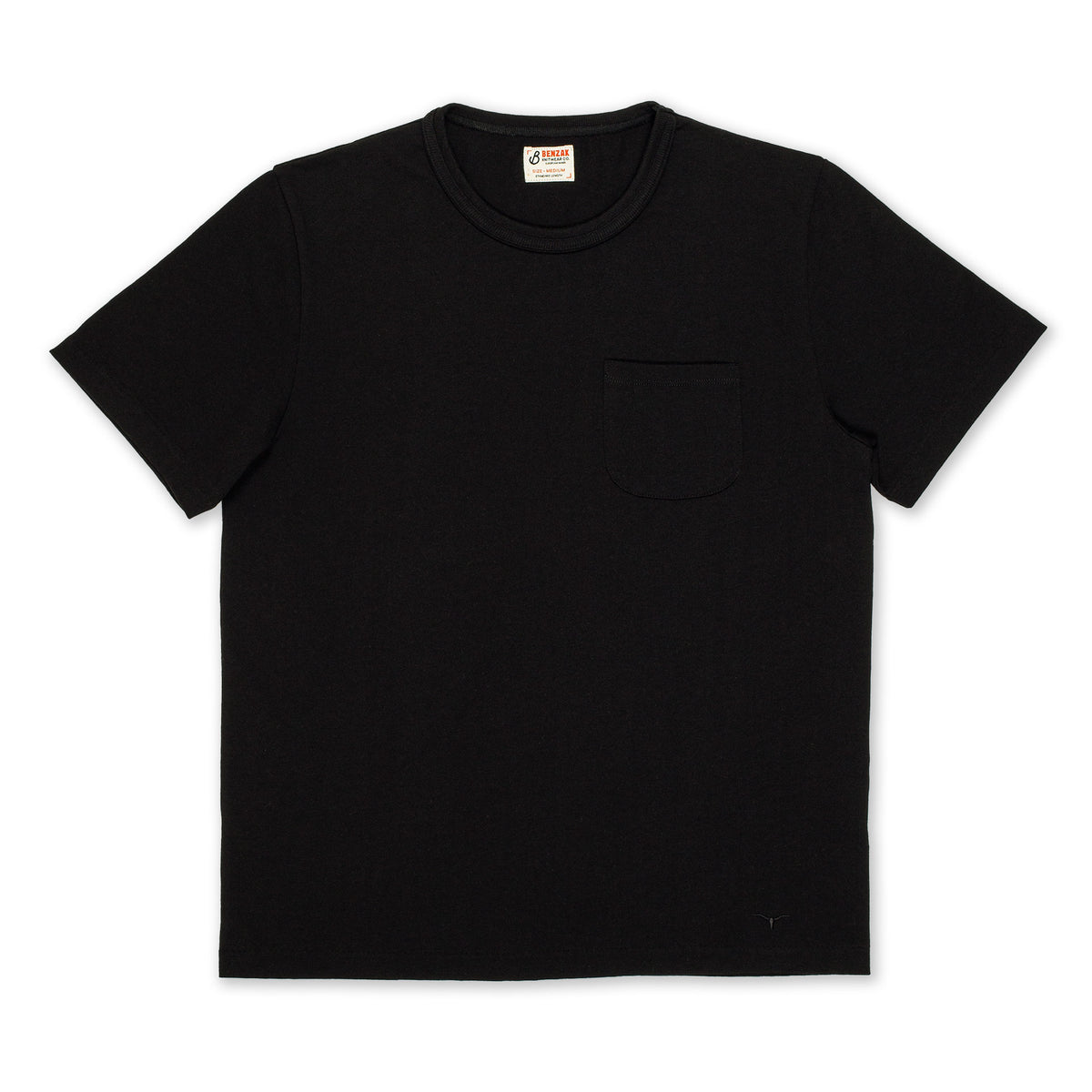 BT-09 VINTAGE TEE black vintage jersey – Benzak Denim Developers