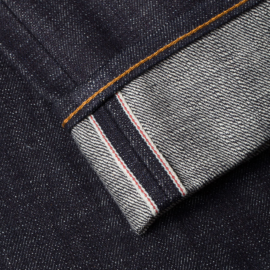 men's high waist tapered fit japanese selvedge denim jeans | indigo | made in japan | benzak BDD-516 heavy slub 16 oz. RHT | selvedge id