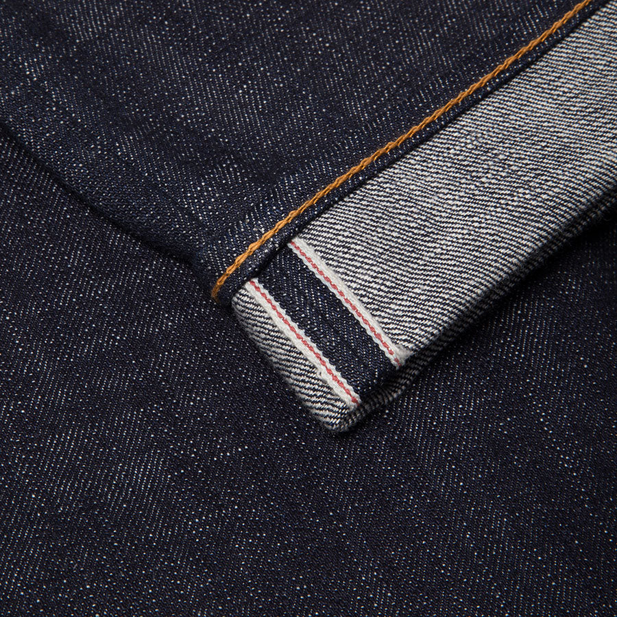 men's tapered fit japanese selvedge denim jeans | indigo | made in japan | benzak BDD-711 heavy slub 16 oz. RHT | selvedge id