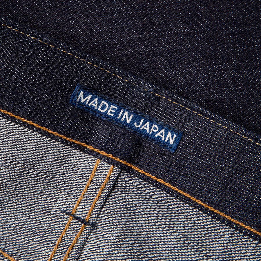 men's tapered fit japanese selvedge denim jeans | indigo | made in japan | benzak BDD-711 heavy slub 16 oz. RHT |  japan label