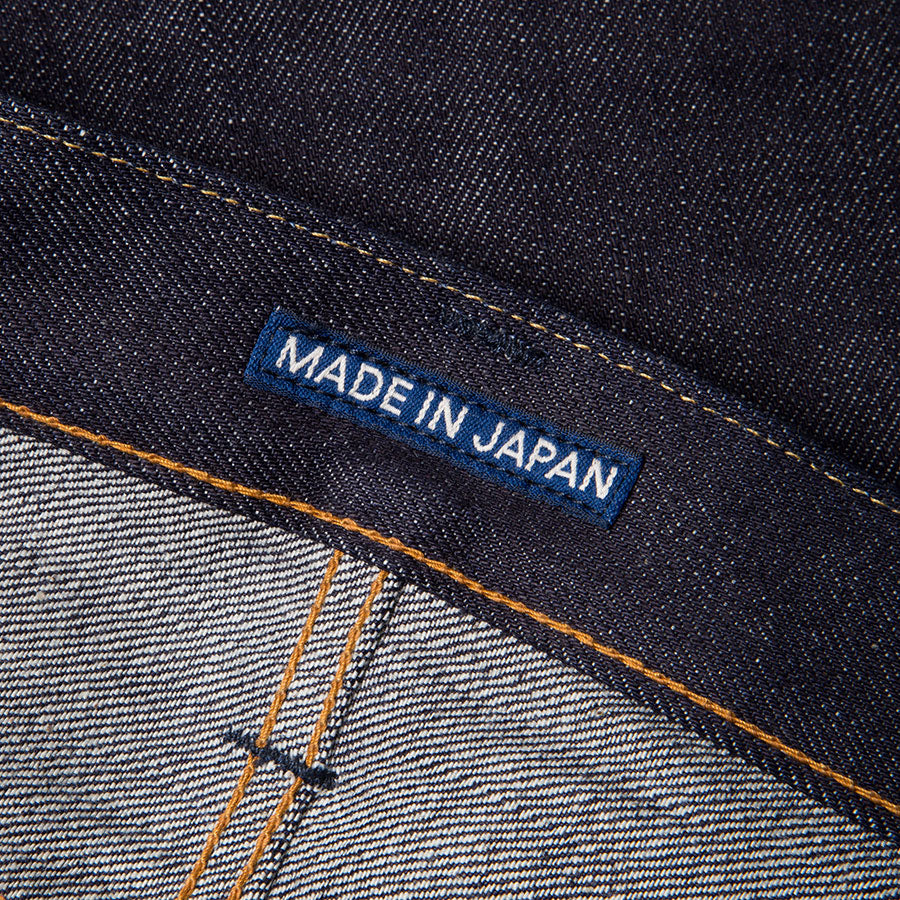men's tapered fit japanese selvedge denim jeans | indigo | made in japan | benzak BDD-711 special #1 low tension 14 oz. RHT | japan label