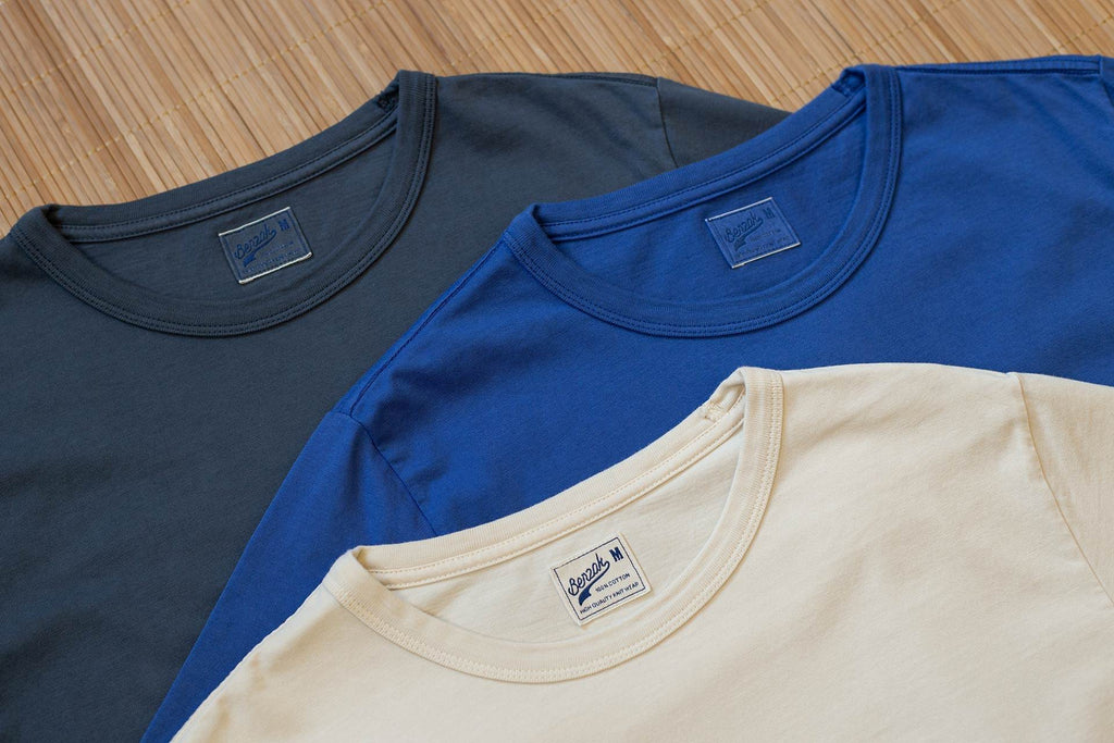 GARMENT DYED TEES: NEW COLOURS