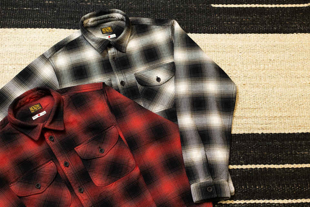 OMBRE CHECK FLANNELS