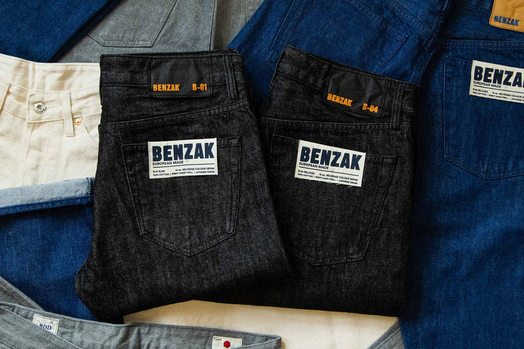 SELVEDGE COLOUR DENIM / BLACK