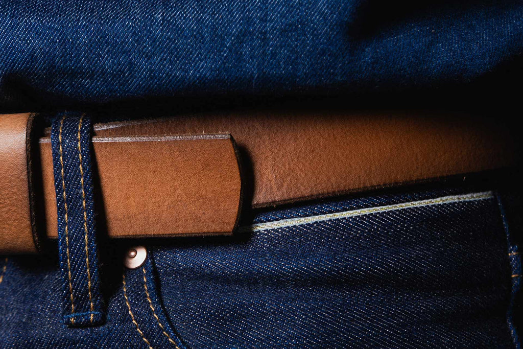 BENZAK x BY BOAZ: LEATHER BELTS