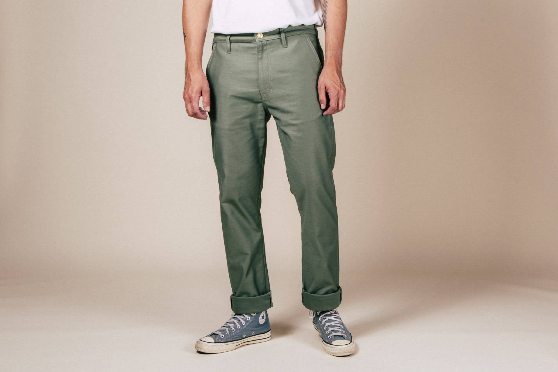 今期 25ss 着用1回 YAECA MEN Chino Straight YAECA MEN CHINO CLOTH PANTS TUCK STRAIGHT 13658 | BENTO