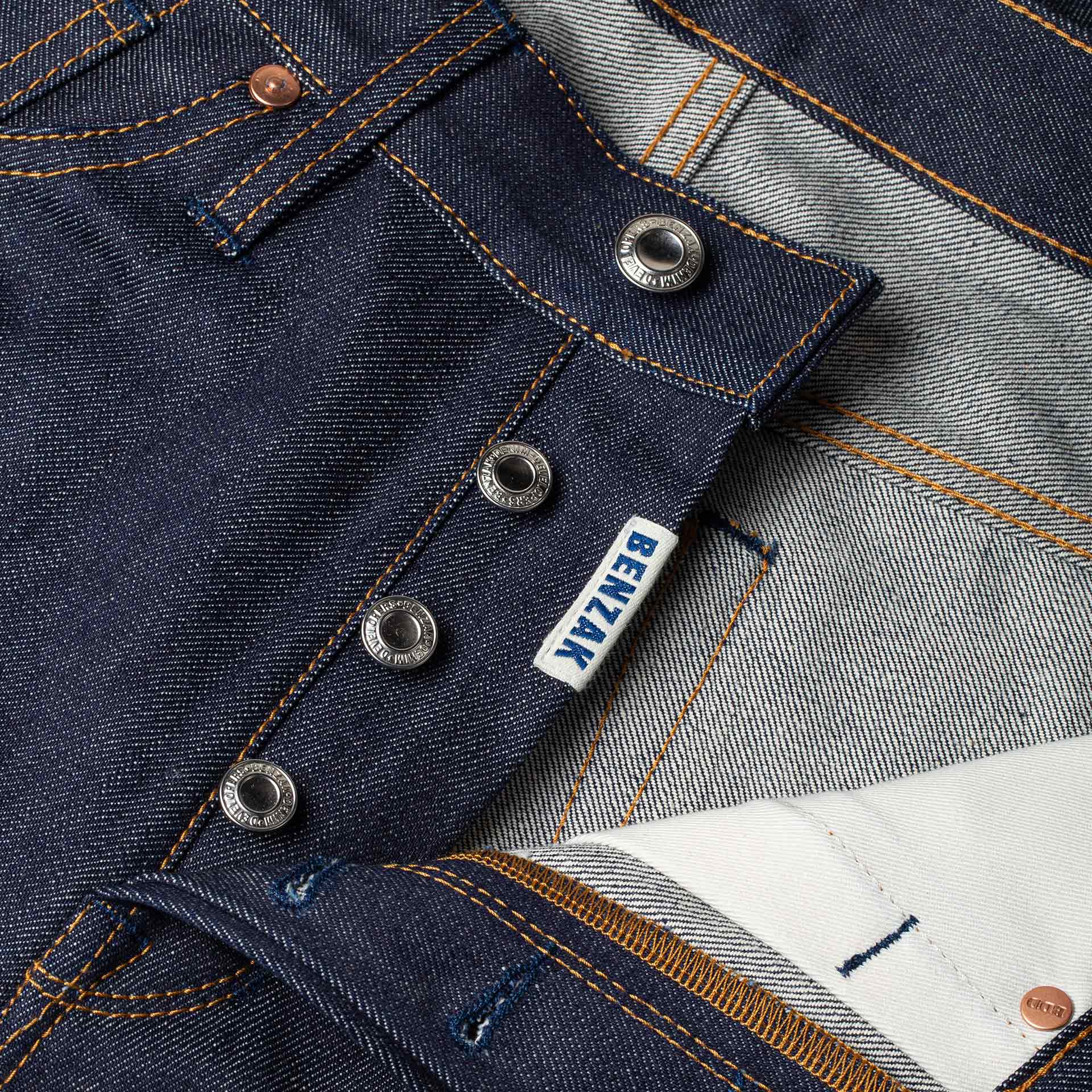 B-01 SLIM special #2 15 oz. vintage indigo selvedge | BENZAK 