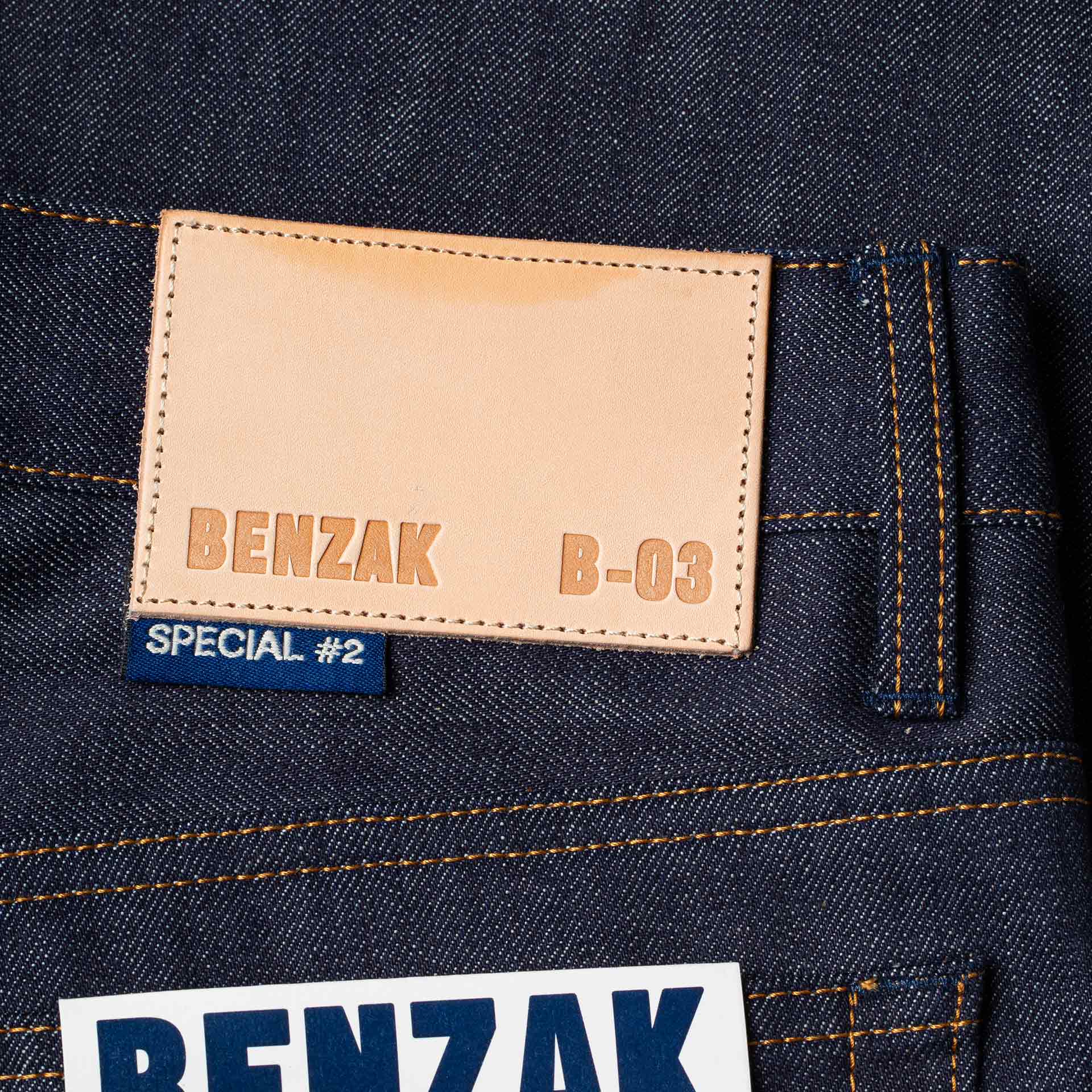 B-03 REGULAR TAPERED special #2 15 oz. vintage indigo selvedge