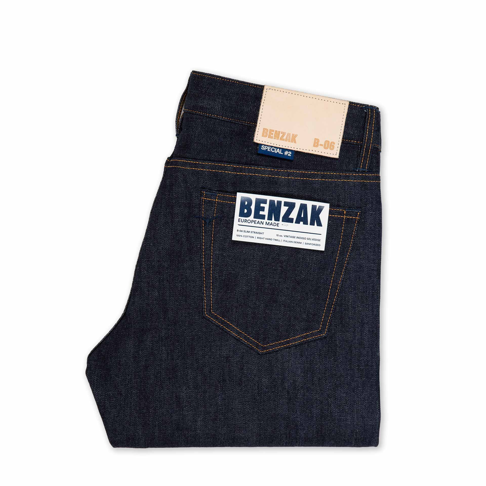 special #2 15 oz. vintage indigo selvedge – Benzak Denim