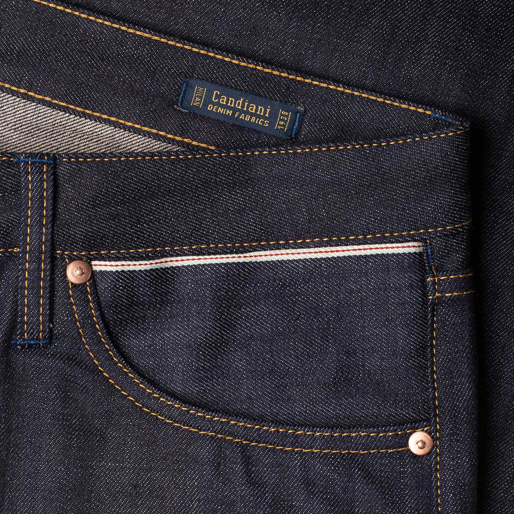 B-07 RELAXED STRAIGHT 13 oz. brown cotton selvedge | BENZAK – Benzak ...