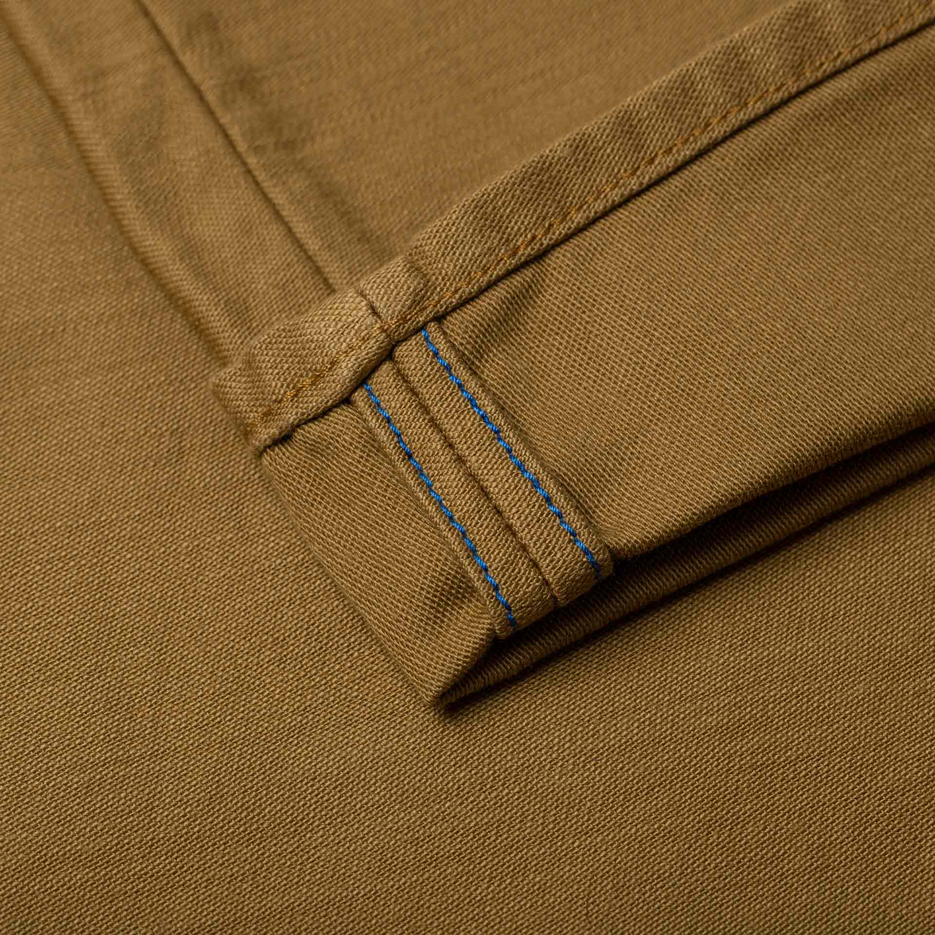 『TEN BDP TC KHAKI S』 BC-04 RELAXED CHINO 8.5 oz. desert sand sateen twill