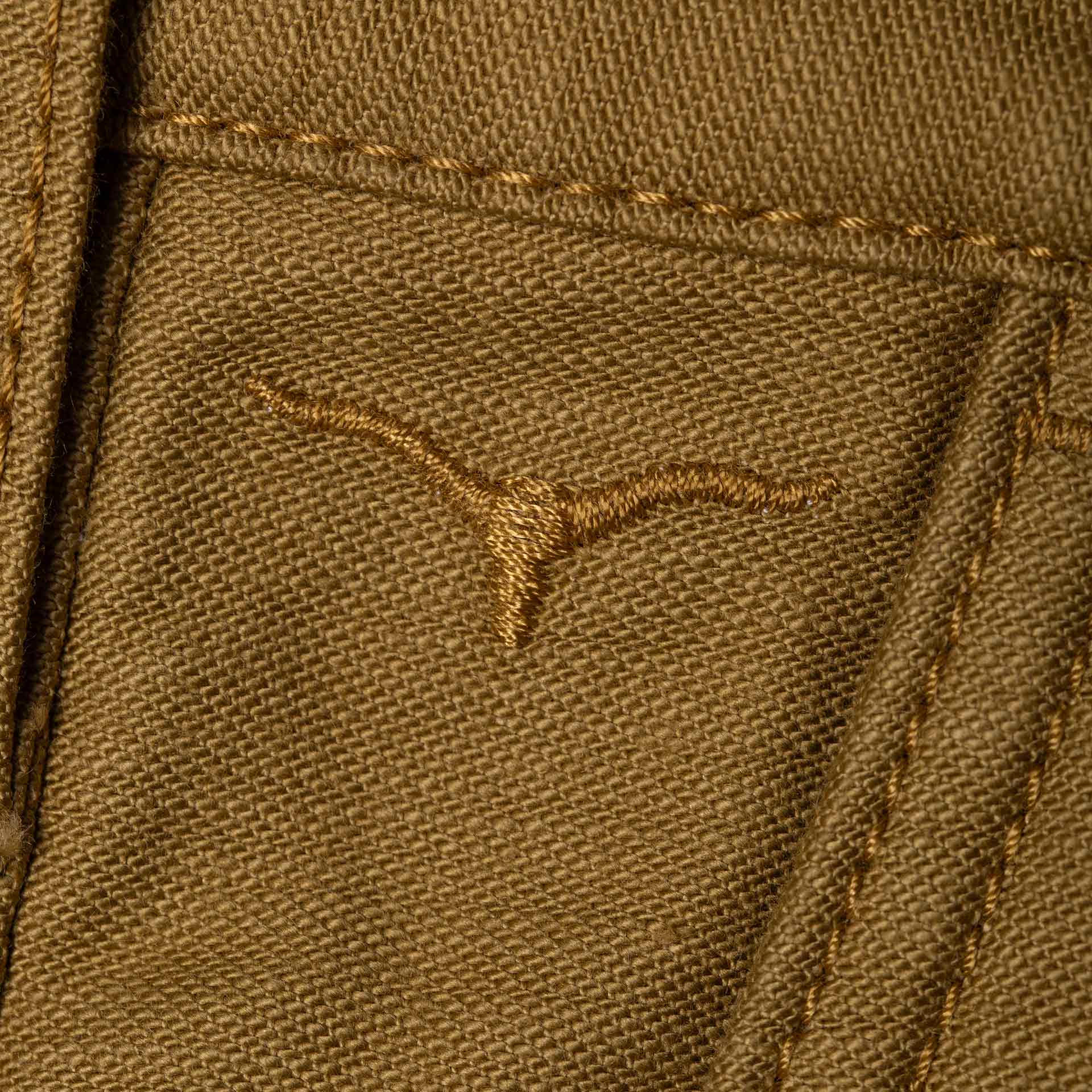 邦楽 ko-pan-da BC-01 TAPERED CHINO 10 oz. golden brown military twill