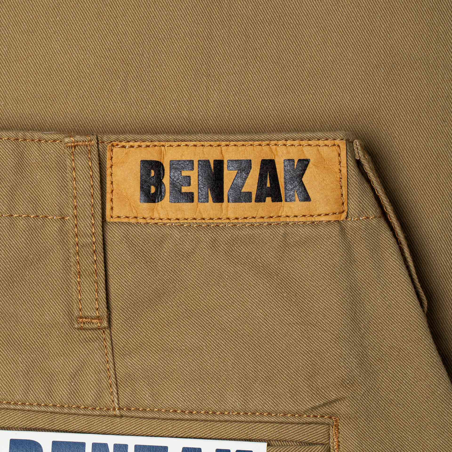 BC-05 LOOSE CHINO 8.5 oz. camel beige chino cloth | BENZAK