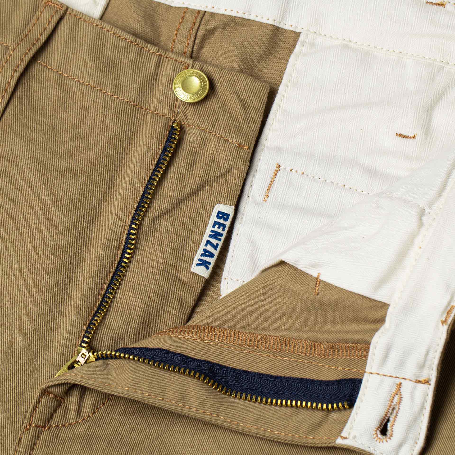 BC-05 LOOSE CHINO 8.5 oz. camel beige chino cloth | BENZAK BC-05 LOOSE CHINO 8.5 oz. camel beige chino cloth | BENZAK