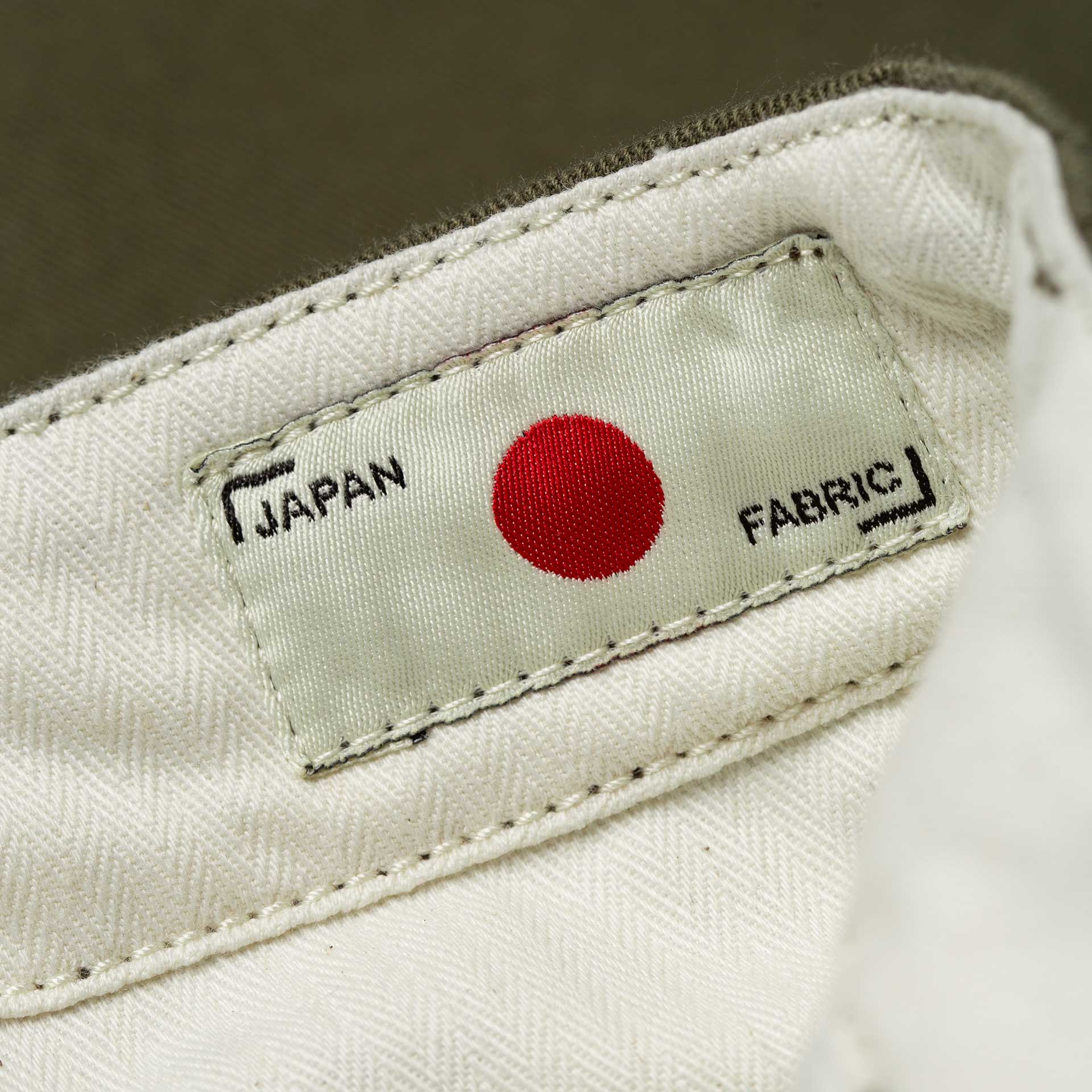 BC-05 LOOSE CHINO 8.5 oz. olive drab chino cloth | BENZAK – Benzak