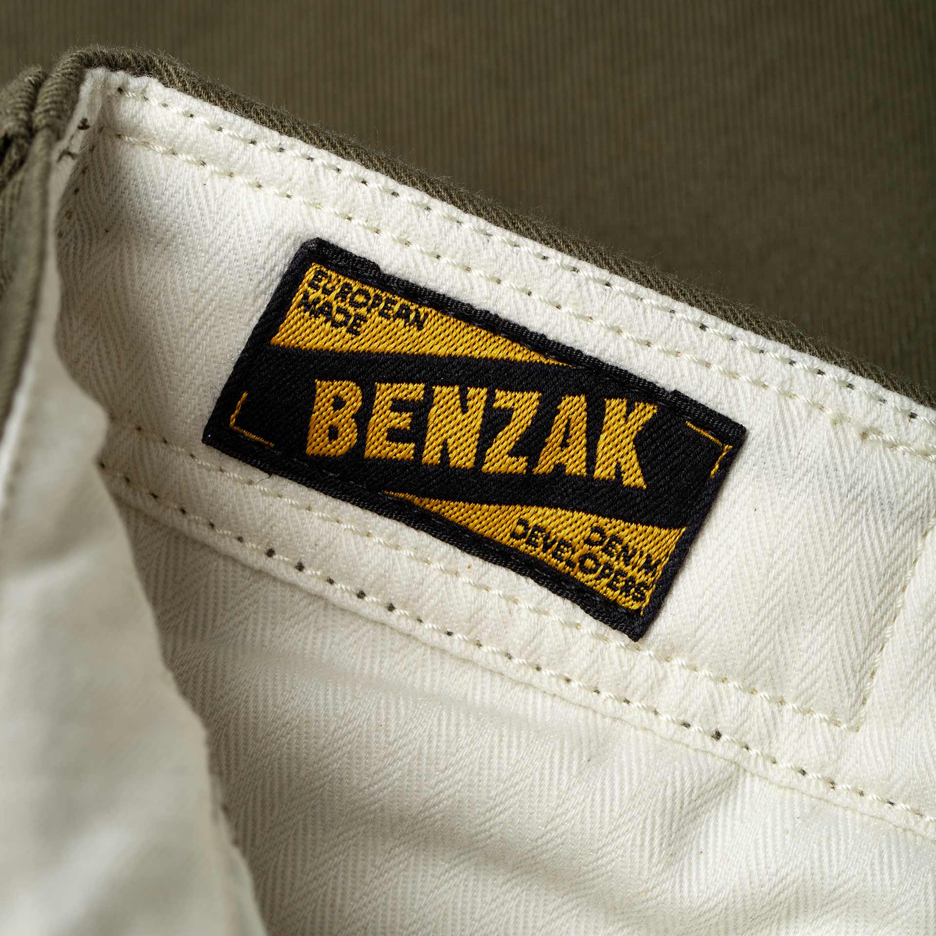 BC-05 LOOSE CHINO 8.5 oz. olive drab chino cloth | BENZAK – Benzak