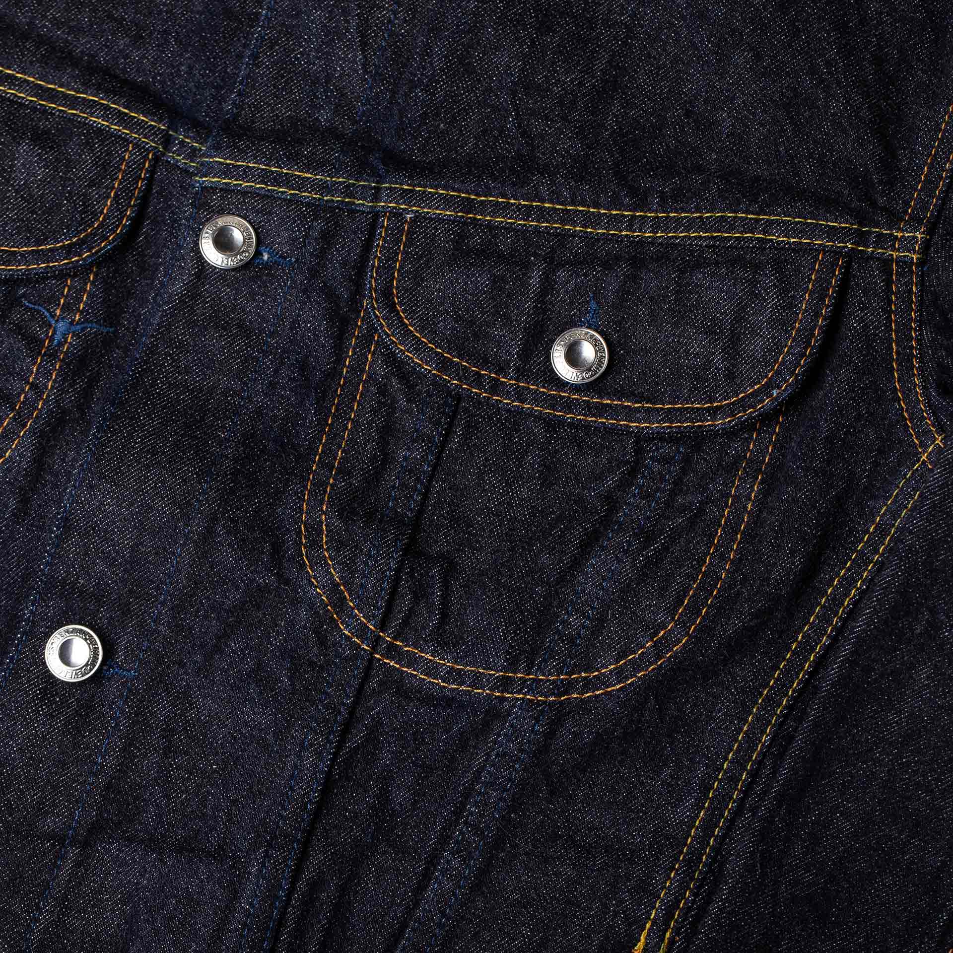 BDJ-05 TRUCKER JACKET O/W 14 oz. forties era selvedge | BENZAK 