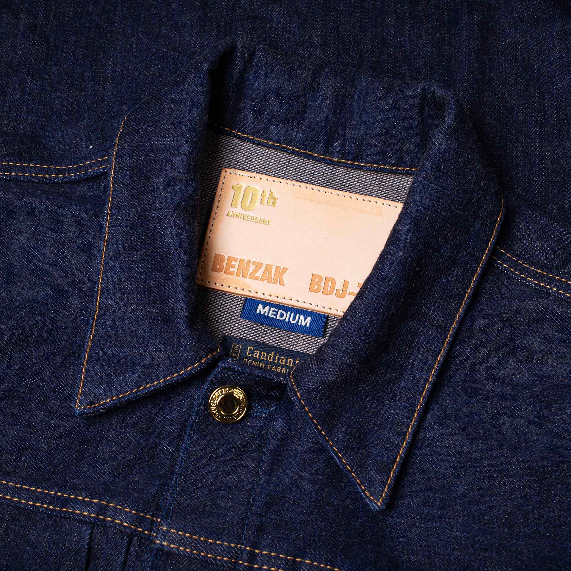 BDJ-T2 TYPE II JACKET 10YA 15 oz. brown cotton golden selvedge 