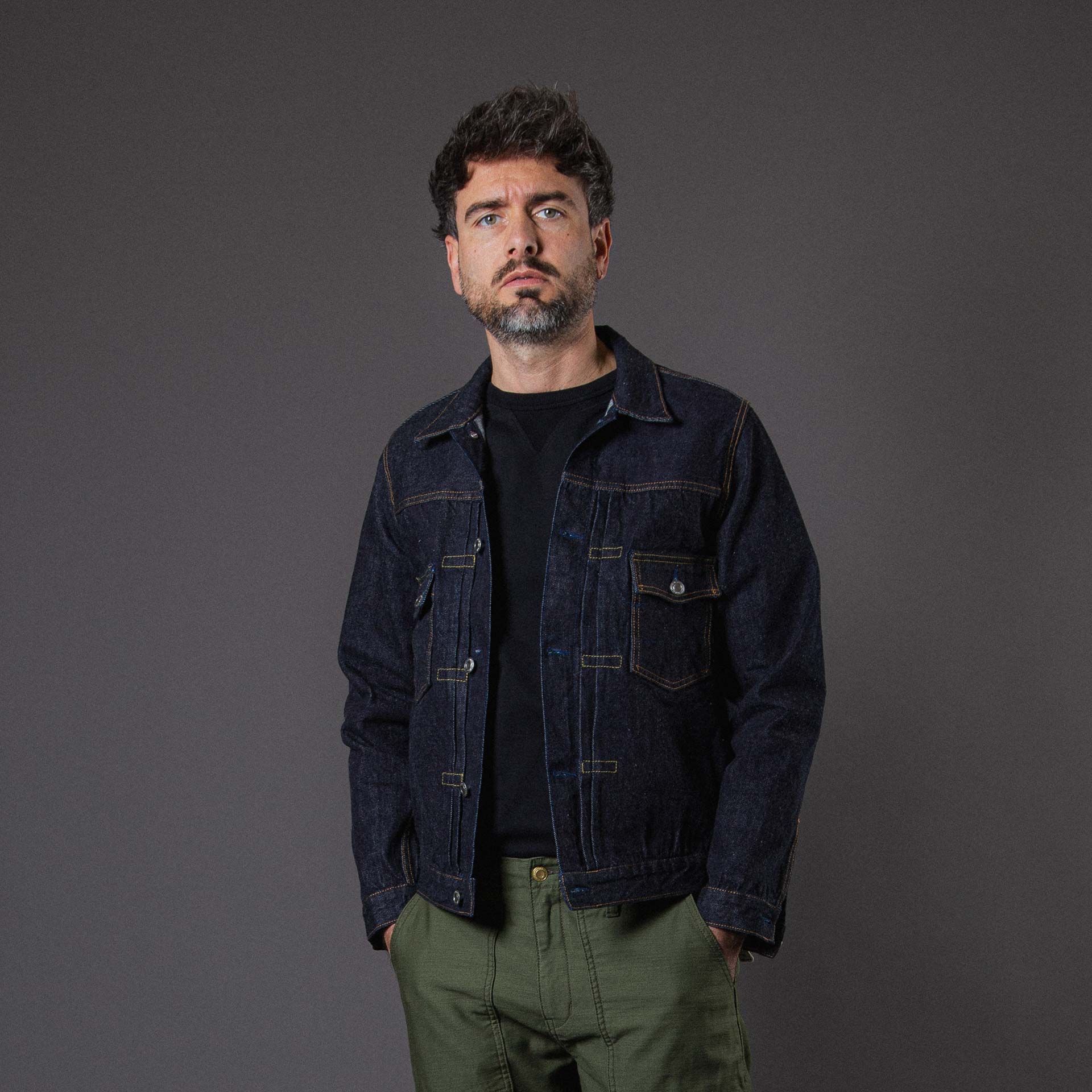 BDJ-T2 TYPE II JACKET O/W 14 oz. forties era selvedge | BENZAK