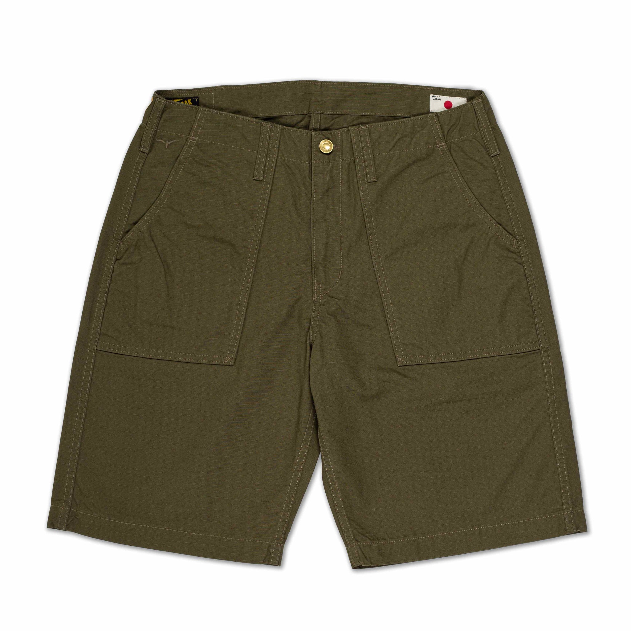 BC-01 TAPERED CHINO 8 oz. olive drab ripstop | BENZAK – Benzak