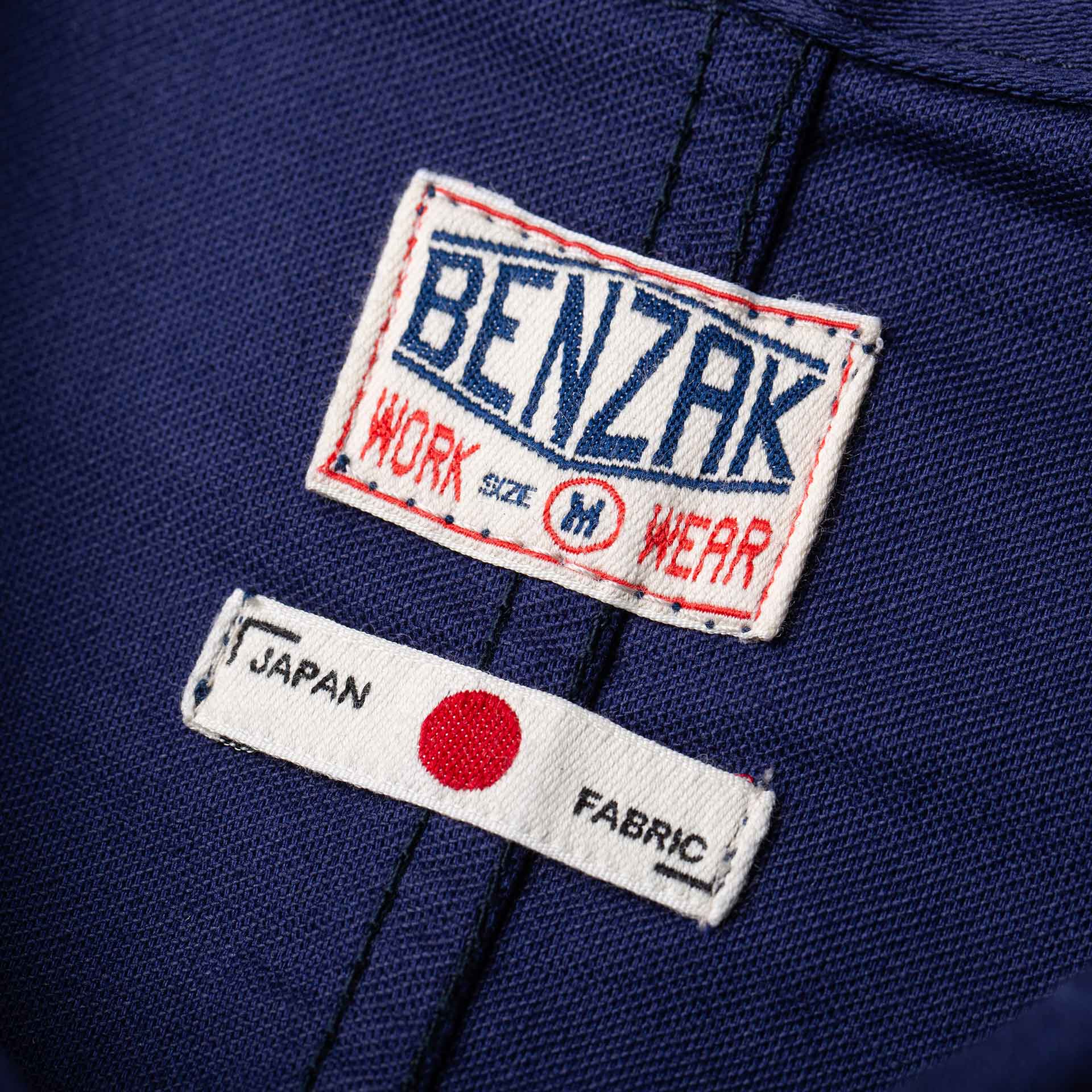 BWJ-03 FRENCH WORKWEAR JACKET 11 oz. worker blue moleskin