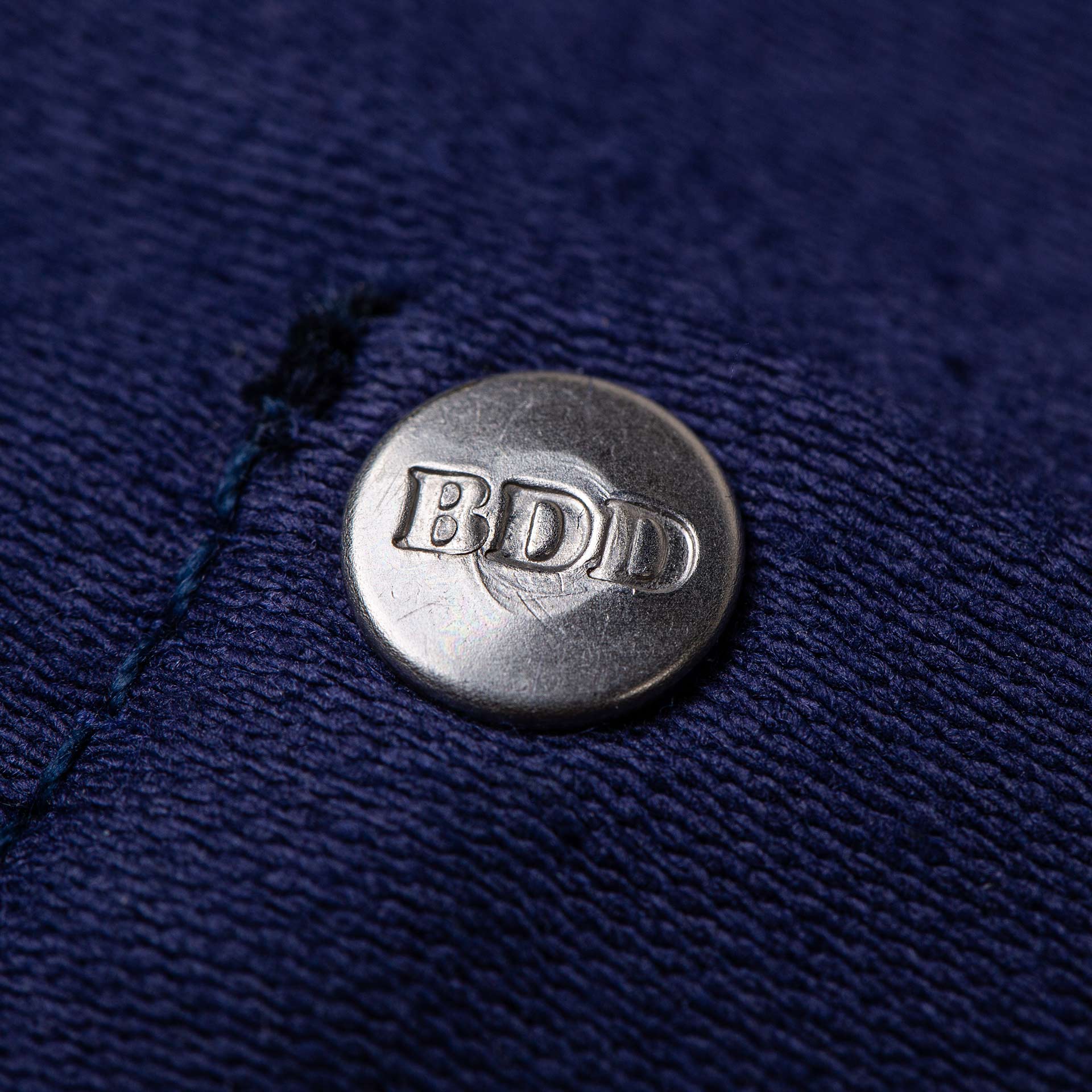 BWJ-03 FRENCH WORKWEAR JACKET 11 oz. worker blue moleskin