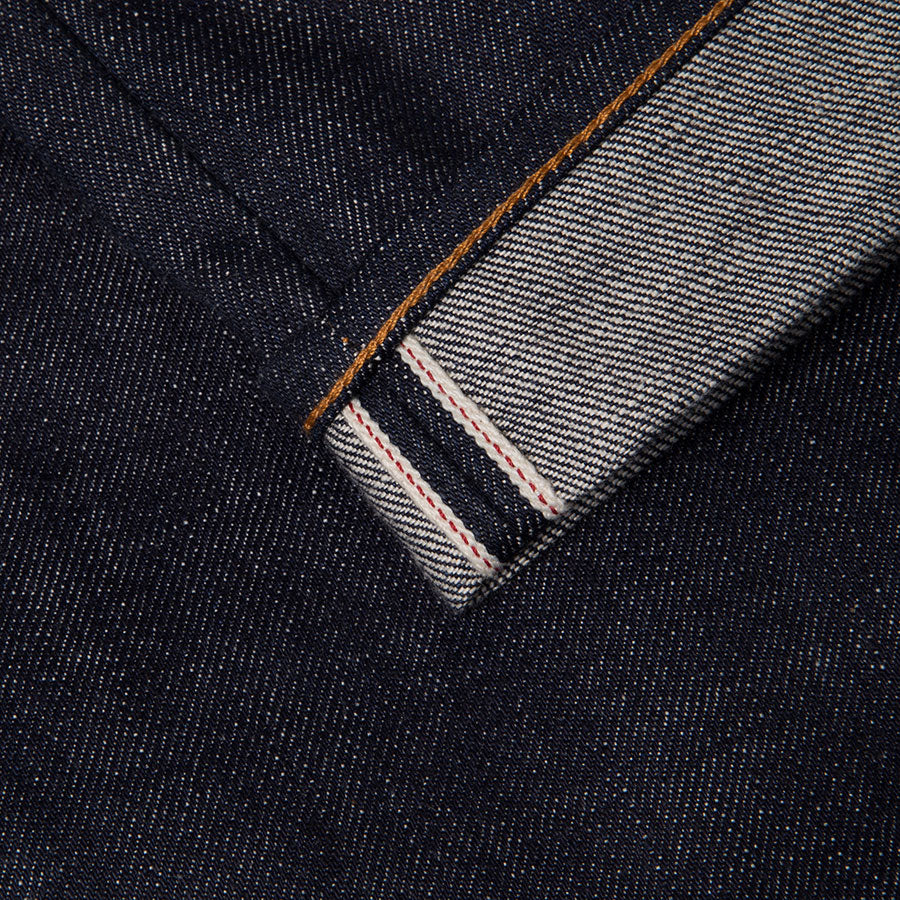 men's slim fit japanese selvedge denim jeans | indigo | benzak B-01 SLIM 15.5 oz. Kojima selvedge | Collect Mills | selvedge id