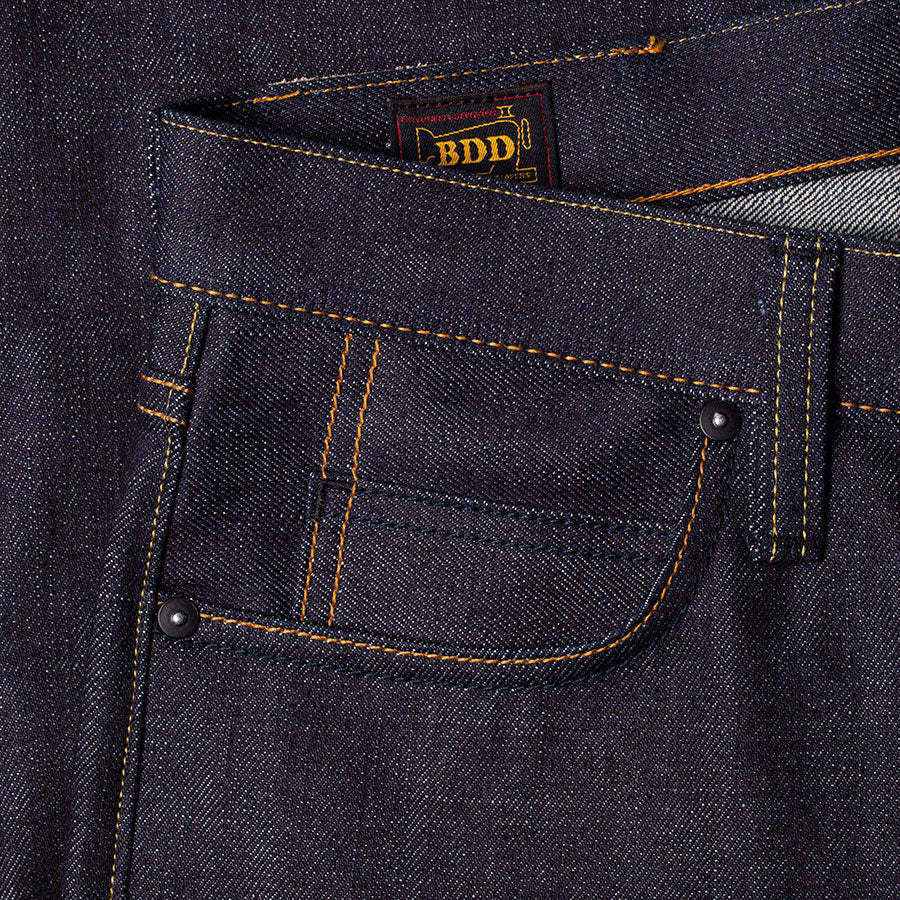 DENIM BEEDEN BD STUDS DAMAGE CAP 1074③ BEEDEN BD STUDS DAMAGE CAP Dark Blue Denim