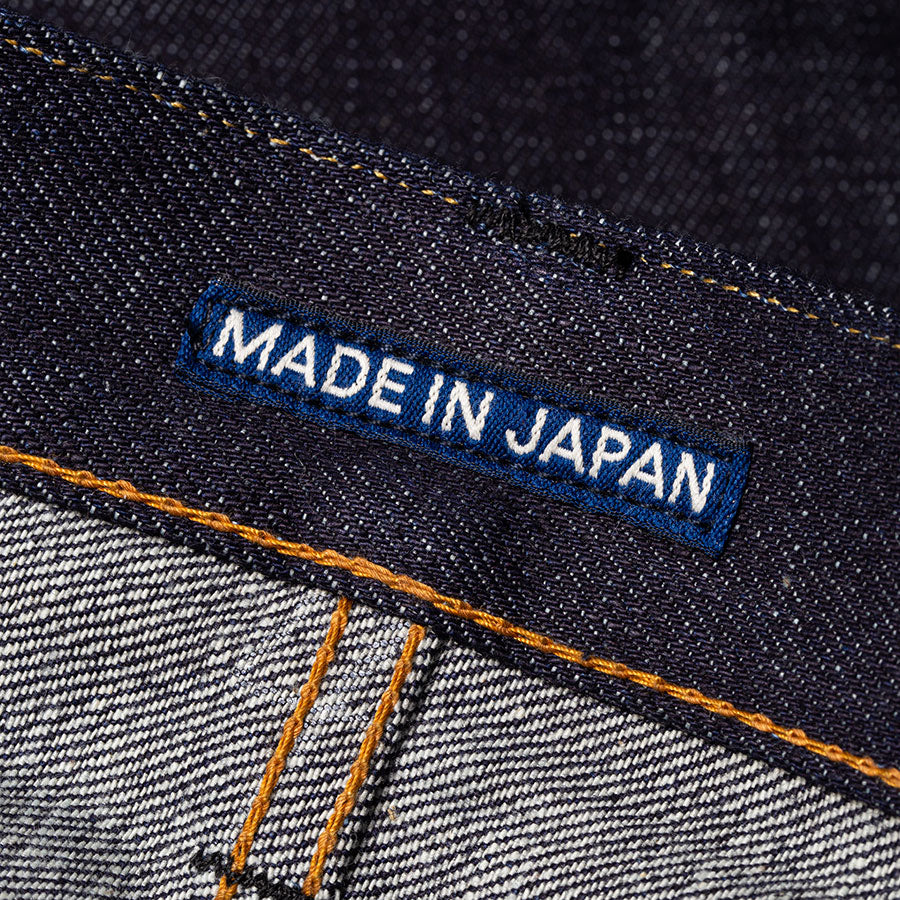 men's high waist tapered fit japanese selvedge denim jeans |indigo | made in japan | benzak BDD-711 special #1 low tension 14 oz. RHT | Japan label