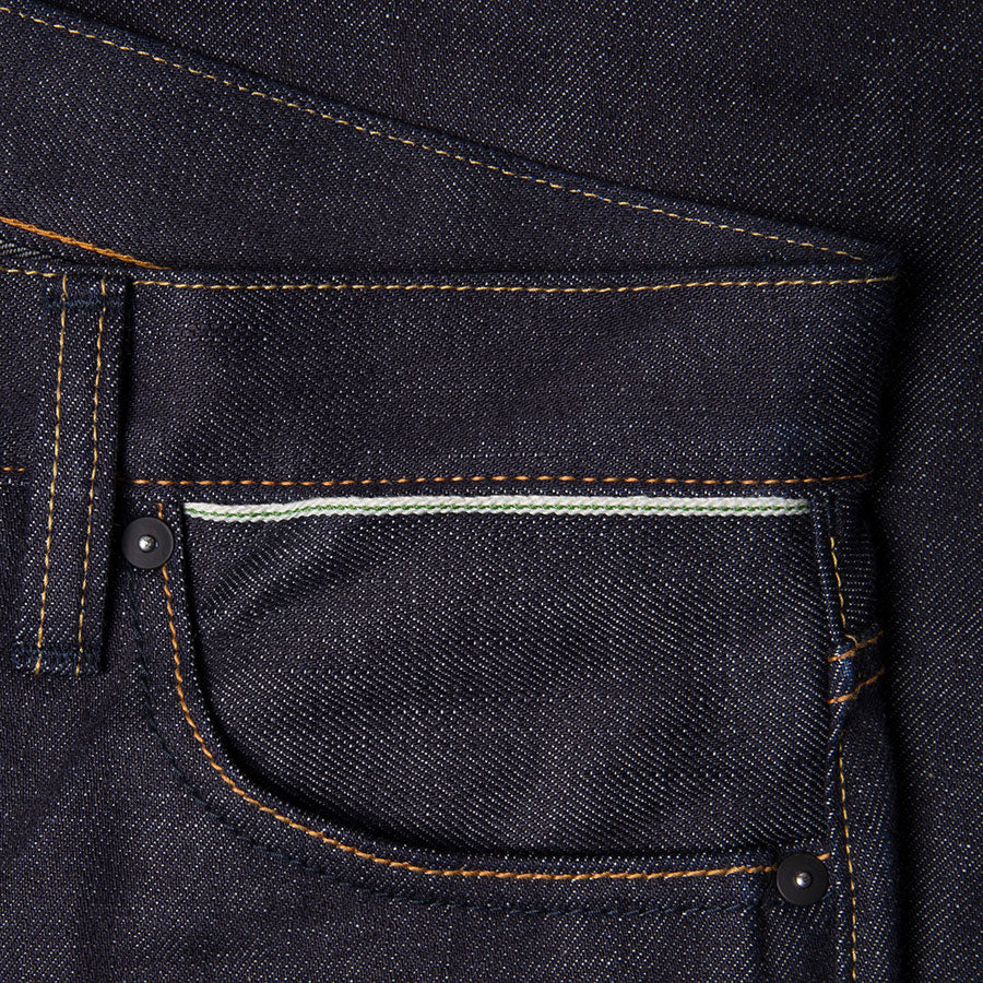 men's tapered fit japanese selvedge denim jeans | indigo | made in japan | benzak BDD-711 special #1 low tension 14 oz. RHT | hidden sixth pocket | hidden 6th pocket