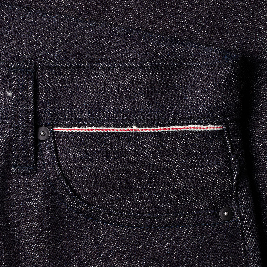 men's tapered fit japanese selvedge denim jeans | slubby | made in japan | benzak BDD-711 super slub 18 oz. RHT | hidden 6th pocket | hidden sixth pocket 